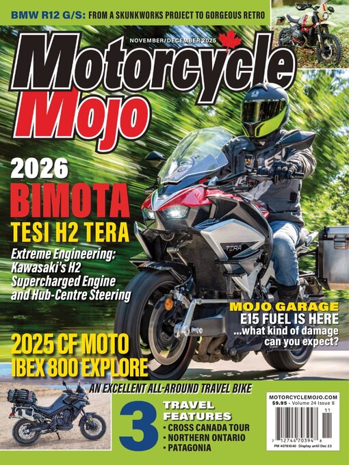 Title details for Motorcycle Mojo Magazine by Riptide Resources Inc o/a Motorcycle Mojo Magazine - Available